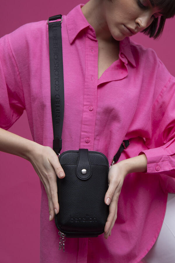 United Colors Of Benetton Kadın Çapraz Çanta BNT_1500 Siyah