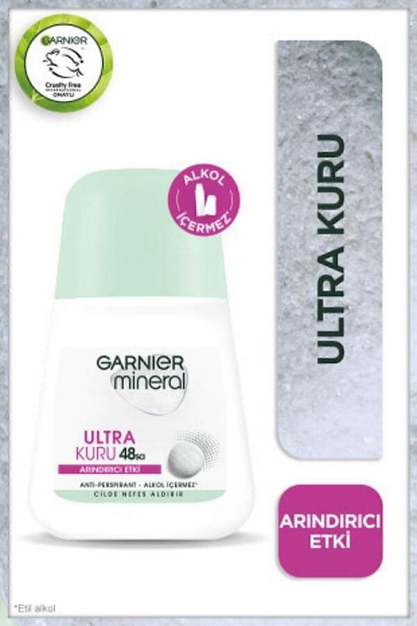 Garnier Mineral Roll-On Ultra Kuru 50Ml