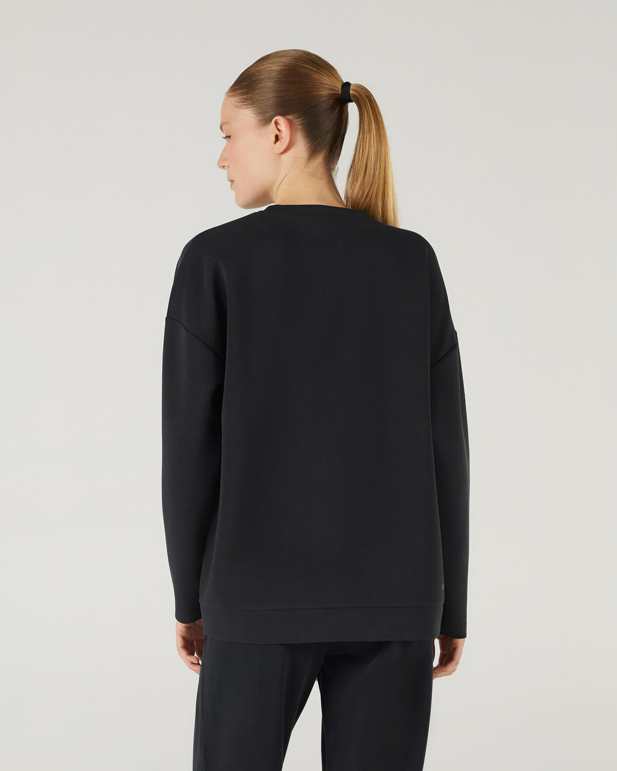 Skechers W Soft Touch Crew Neck Sweatshirt S242152-001 Siyah