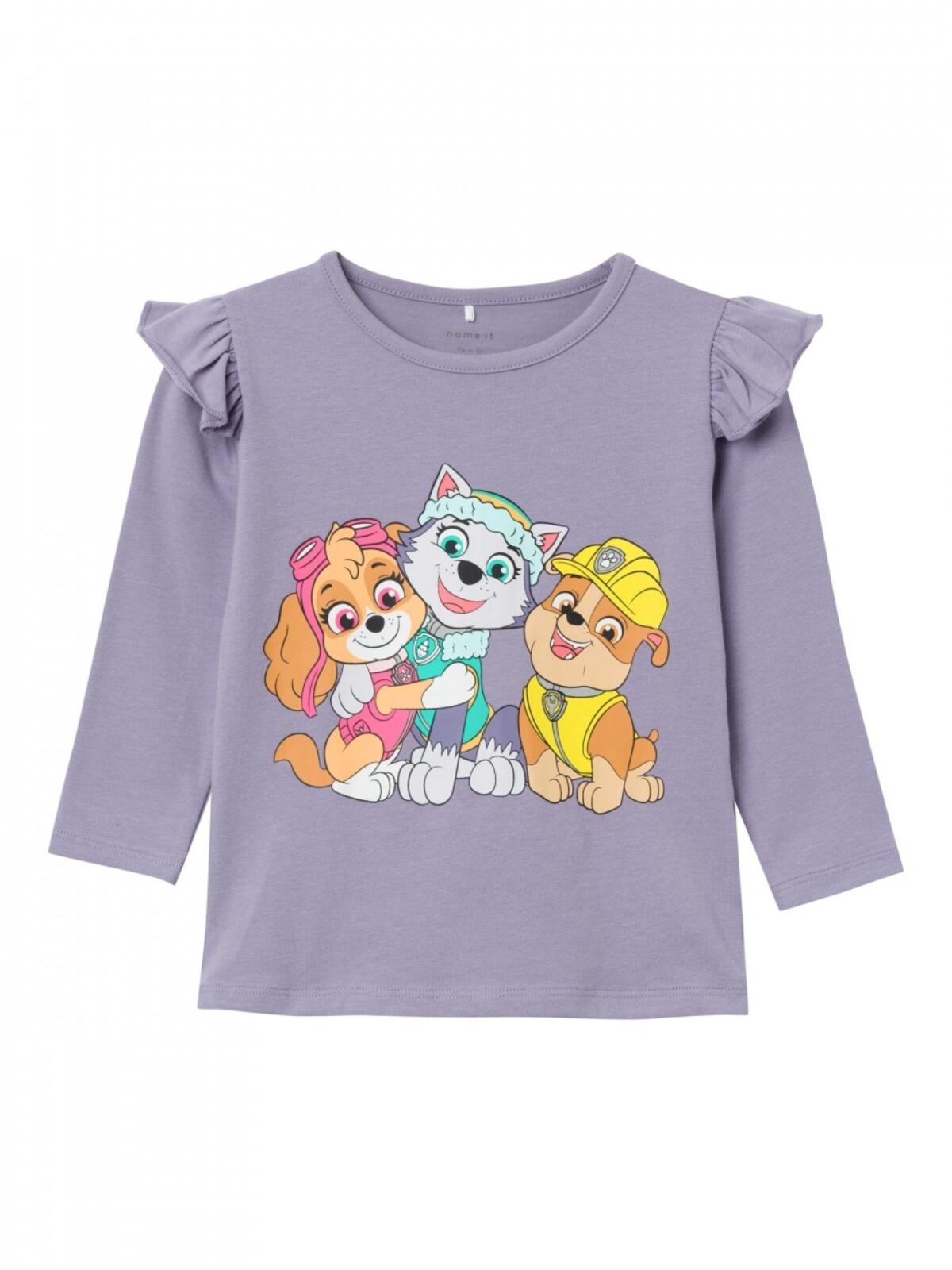 Name It Tişört Kız Bebek 13219717 Lila