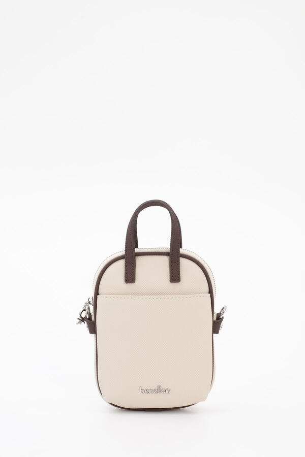 United Colors Of Benetton Kadın Kol Çantası BNT_1826 Bej-Kahve