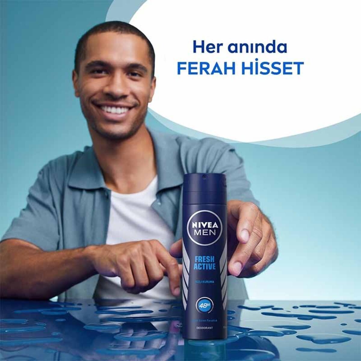 Nivea Men Erkek Deodorant Fresh Active 150Ml
