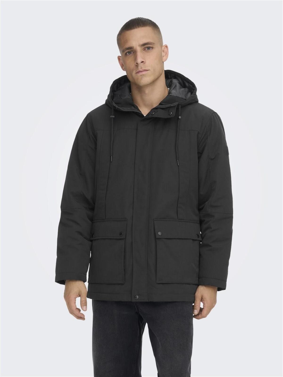 Only&Sons Parka 22022654 Siyah