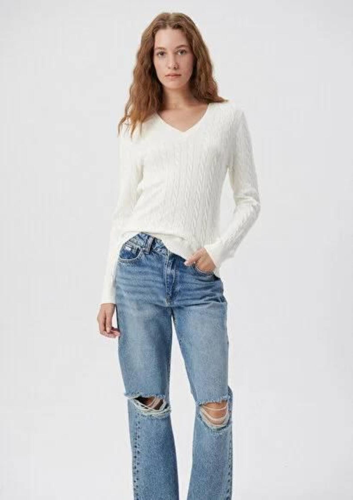 Mavi Kazak M1710340-70057 Ekru