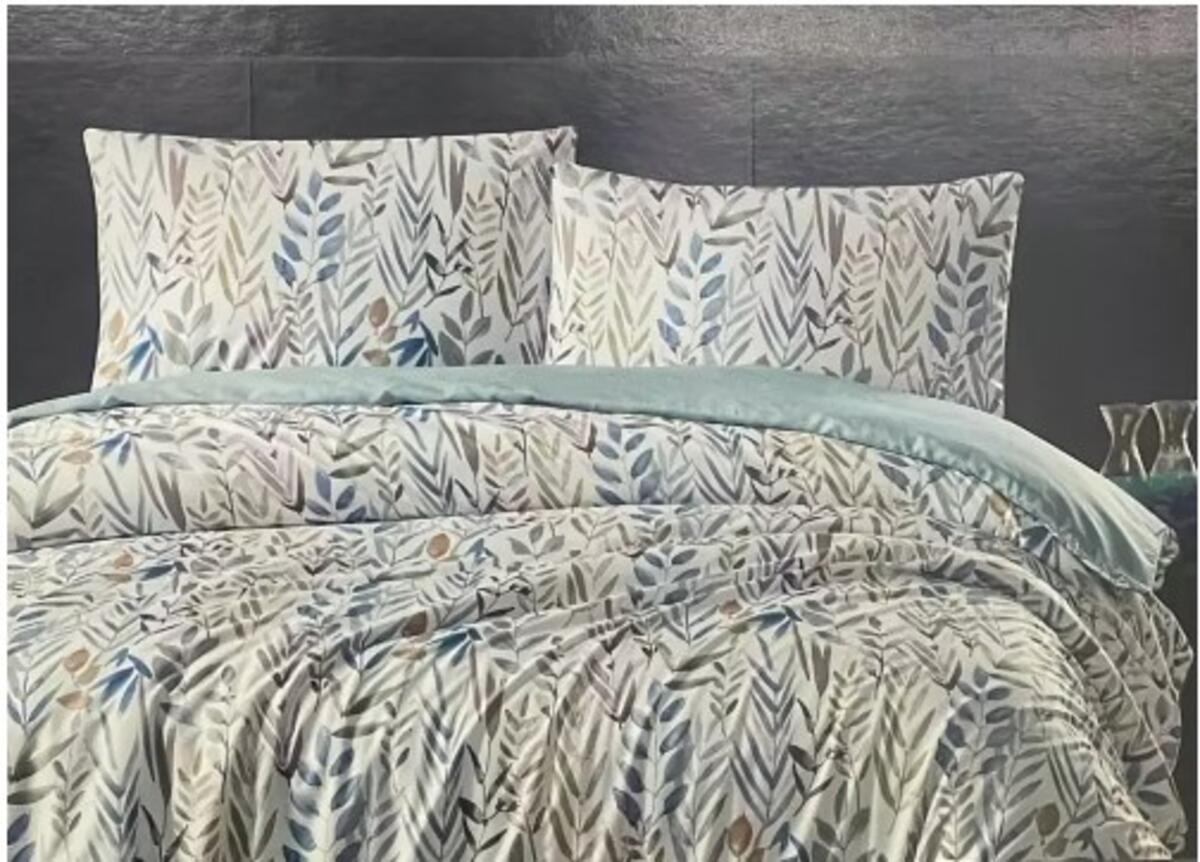 Maxstyle Nevresim Takımı Çift Kişilik Saten Crystal Efil