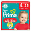 Prima Külot Bez Tekli 4 Beden 25Li