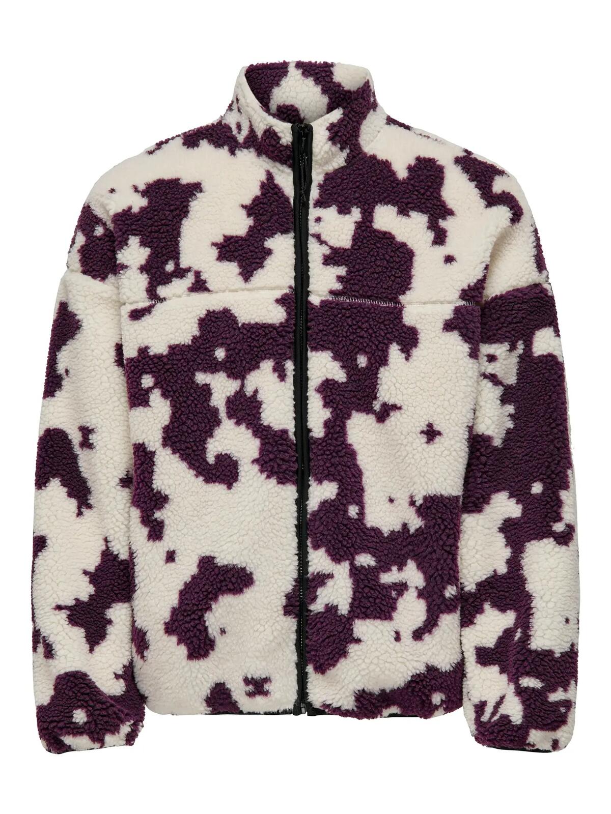 Only&Sons Sweatshirt 22031460 Krem-Mor Desenli