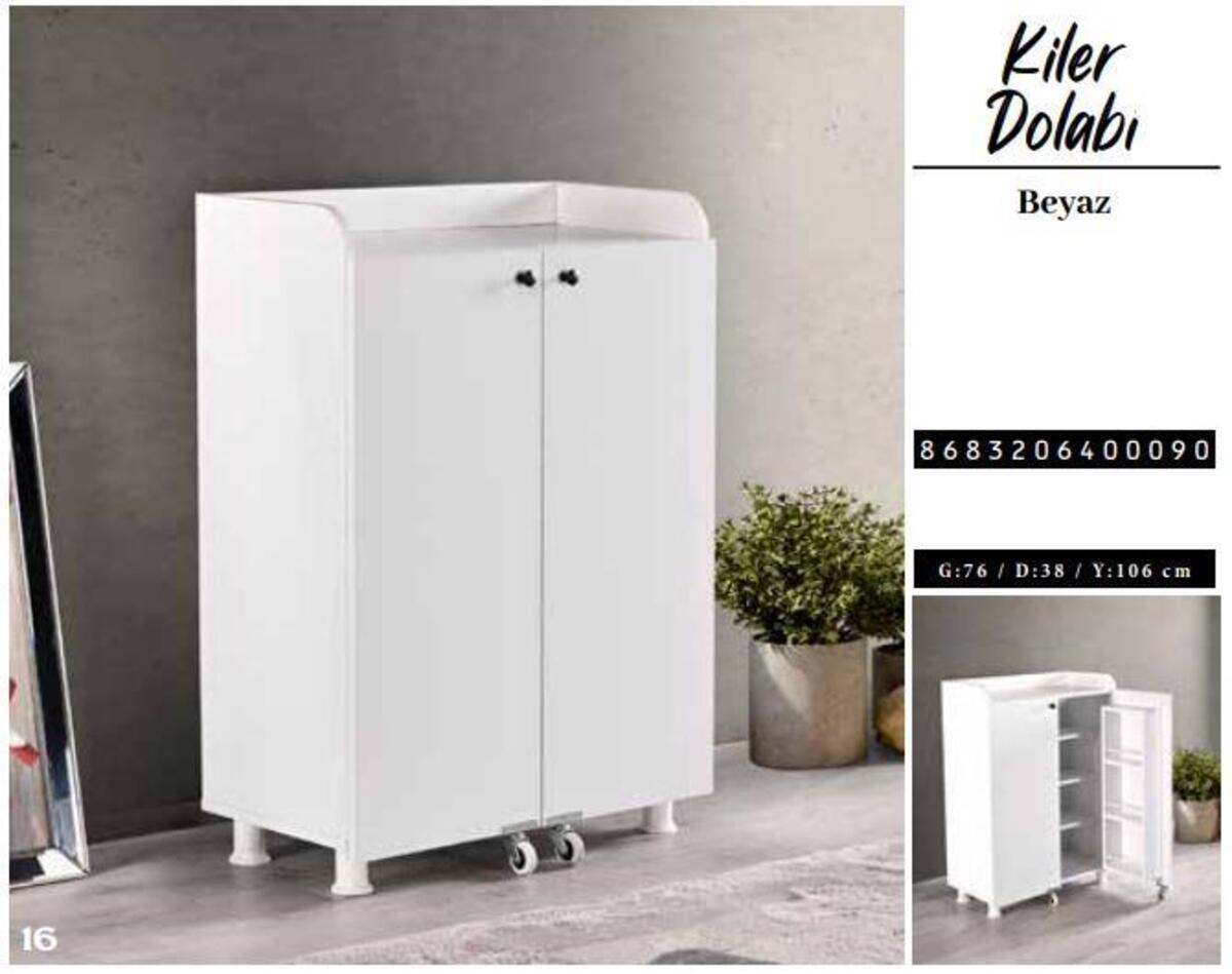 Chancolye Kiler Dolabı Era 120 Cm