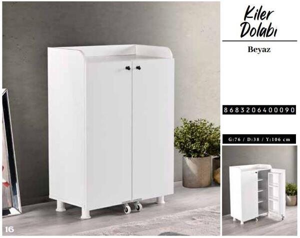 Chancolye Kiler Dolabı Era 120 Cm