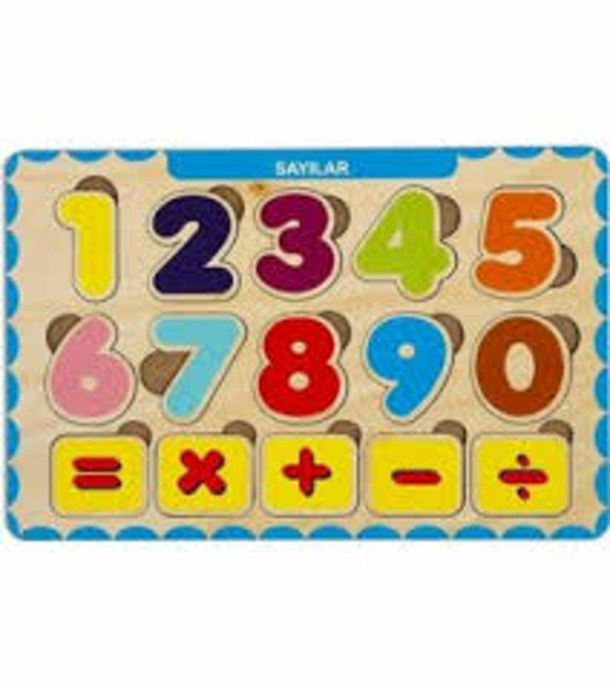 Ca Games Bul-Tak Ahşap Sayılar CAAHS-3207