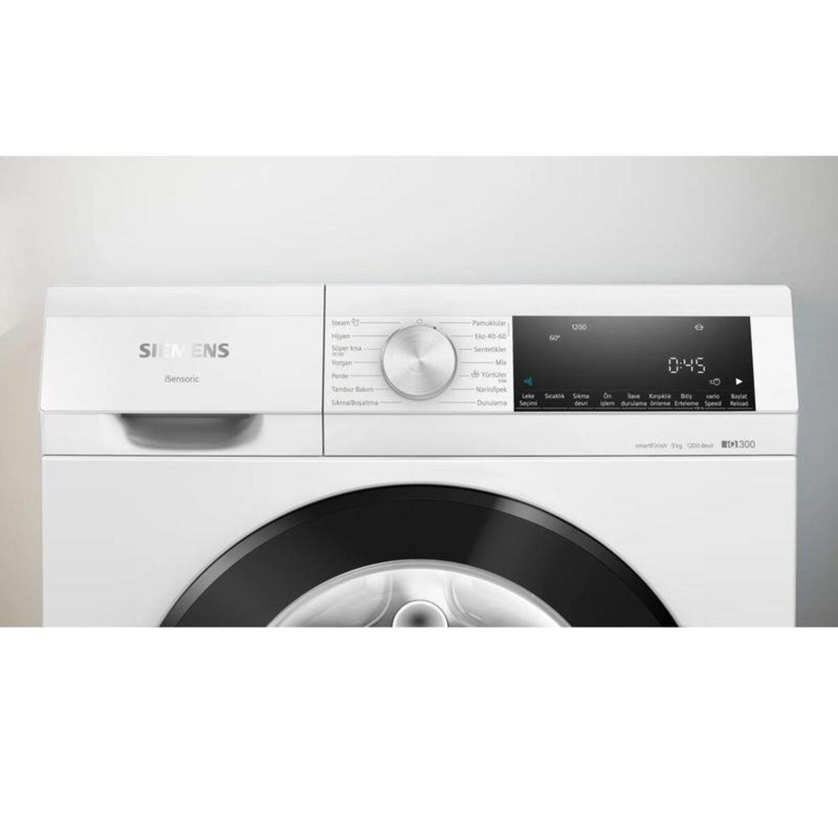 Siemens Çamaşır Makinesi WG42A2Z0TR 9 Kg 1200 Devir