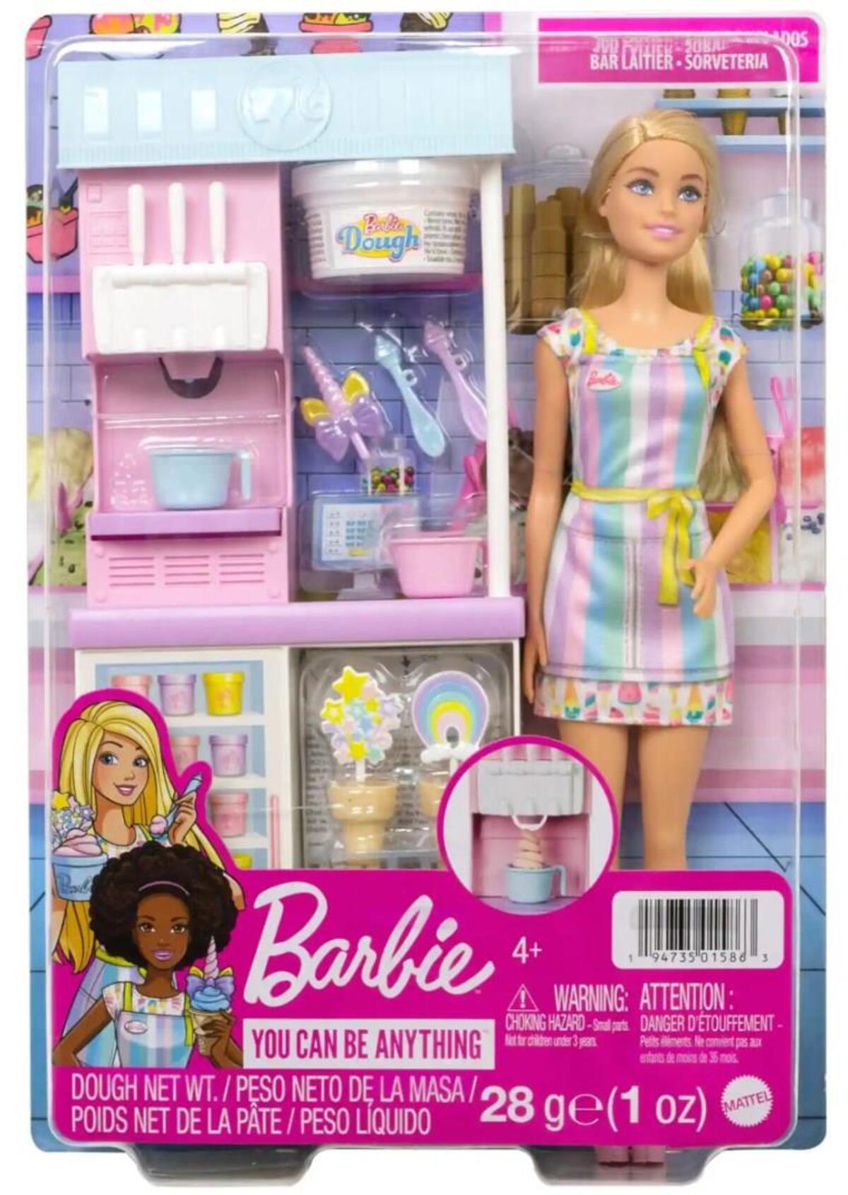 Barbie Dondurma Dükkanı Oyun Seti MTL-HCN46