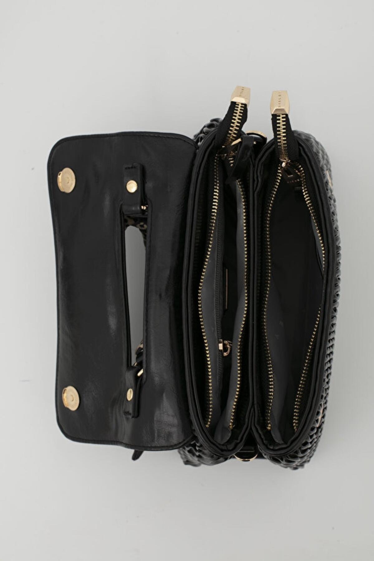 Sisley Kadın Kol Çantası SLY_293 Siyah