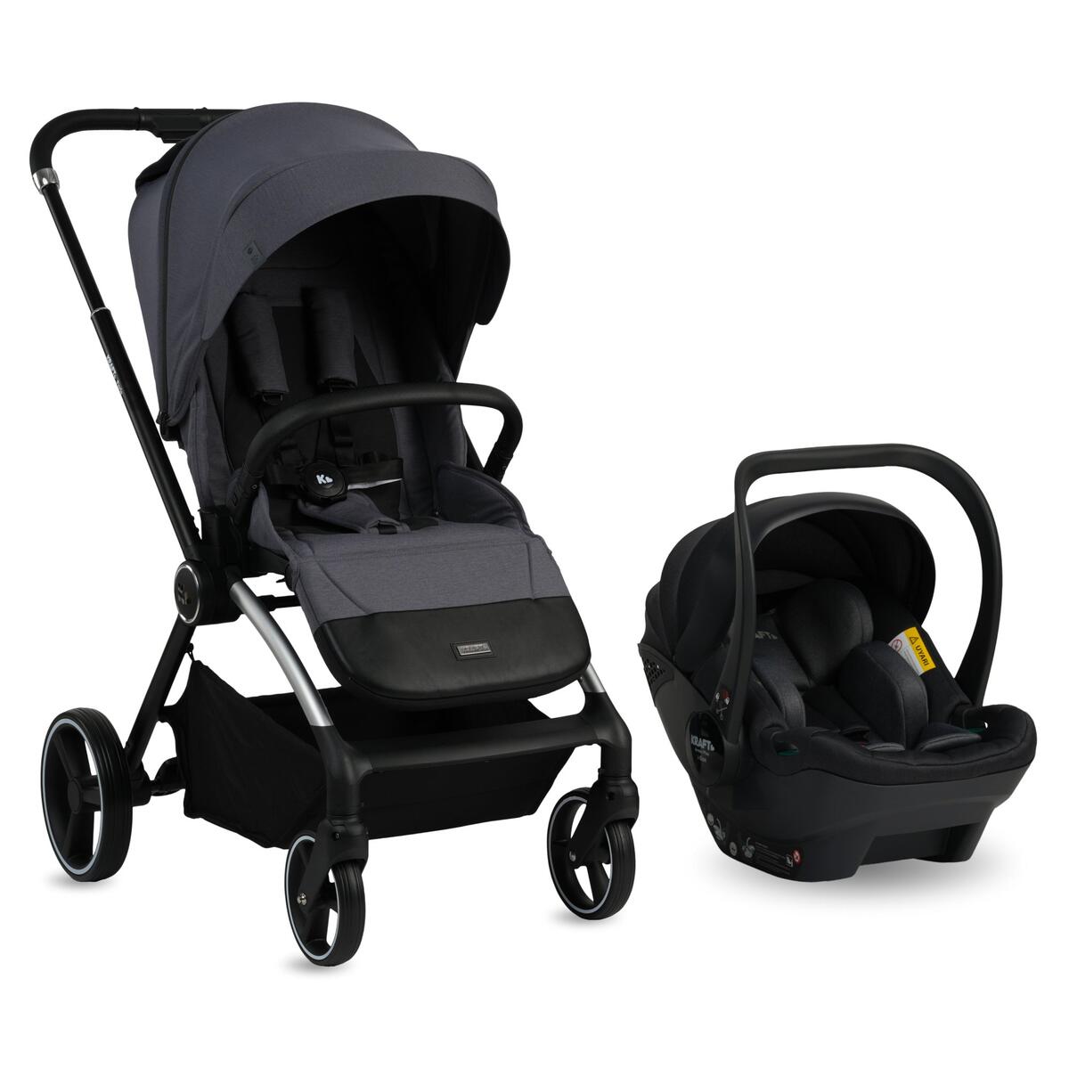 Kraft Travel Bebek Arabası Parle Gri