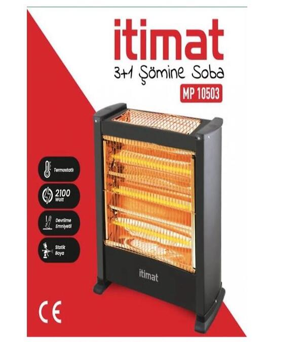 İtimat Elektrikli Soba 3+1 10503