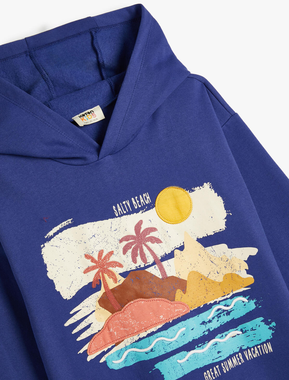 Koton Sweatshirt Erkek Çocuk 4SKB10020TK Mavi