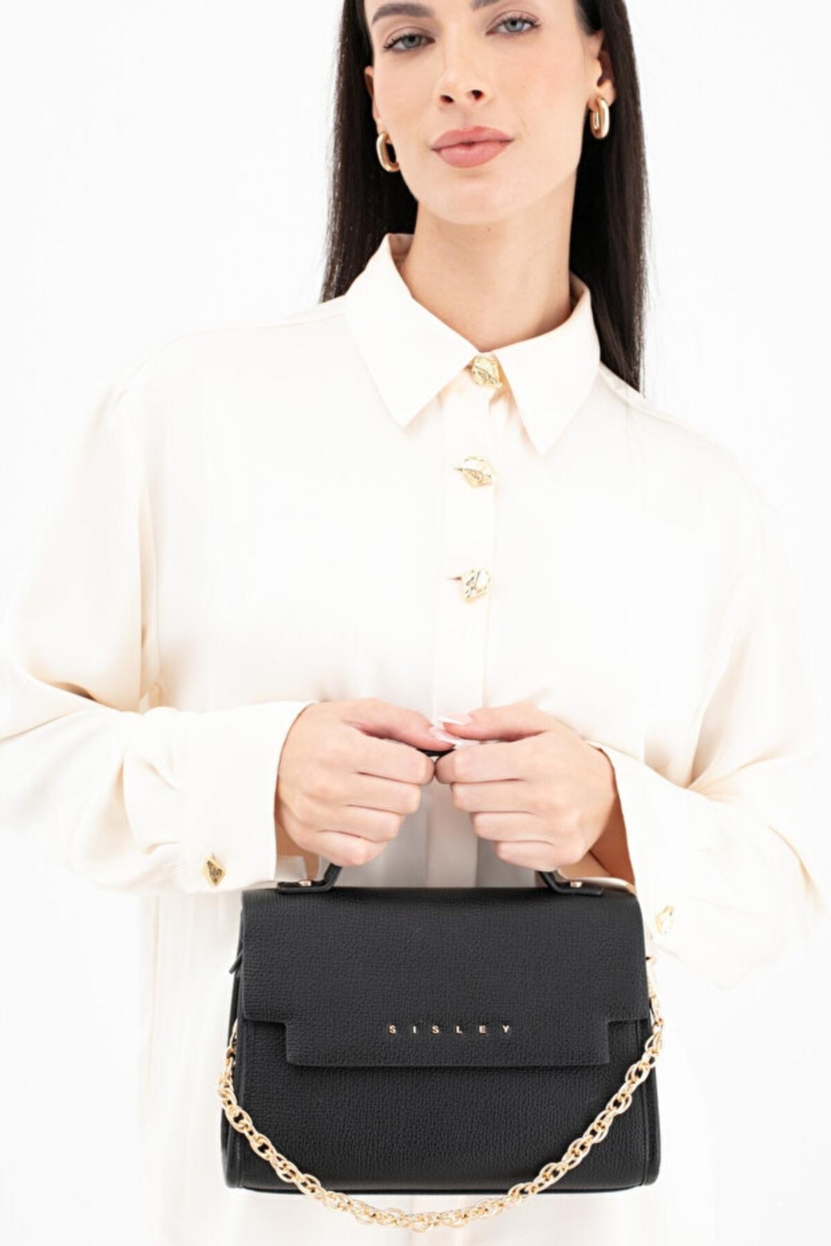 Sisley Kadın Kol Çantası SLY_237 Siyah Sisley Kadın Kol Çantası SLY_237 Siyah