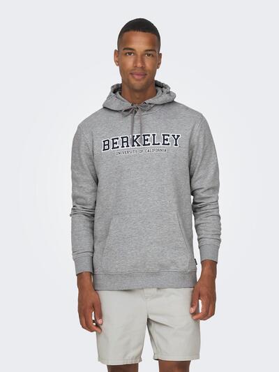 Only&Sons Sweatshirt 22026331 Gri (Dy)