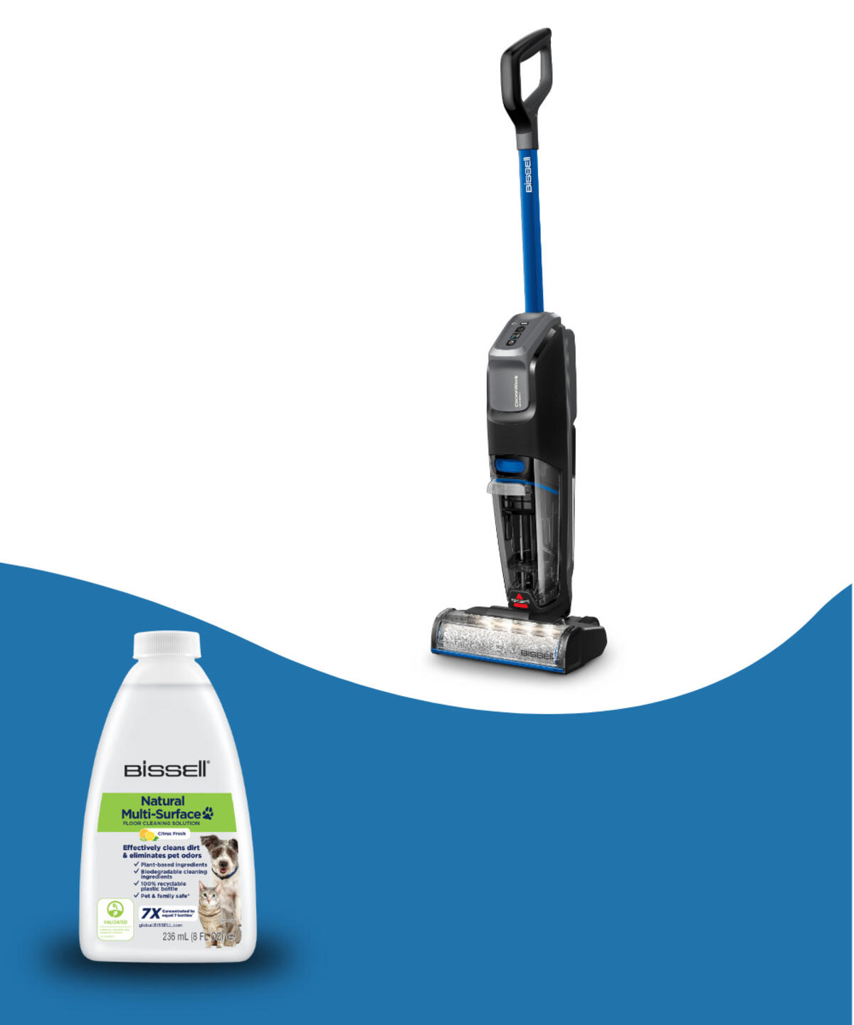 Bissell Dikey Süpürge Crosswave Omnifind Islak&Kuru 4006N