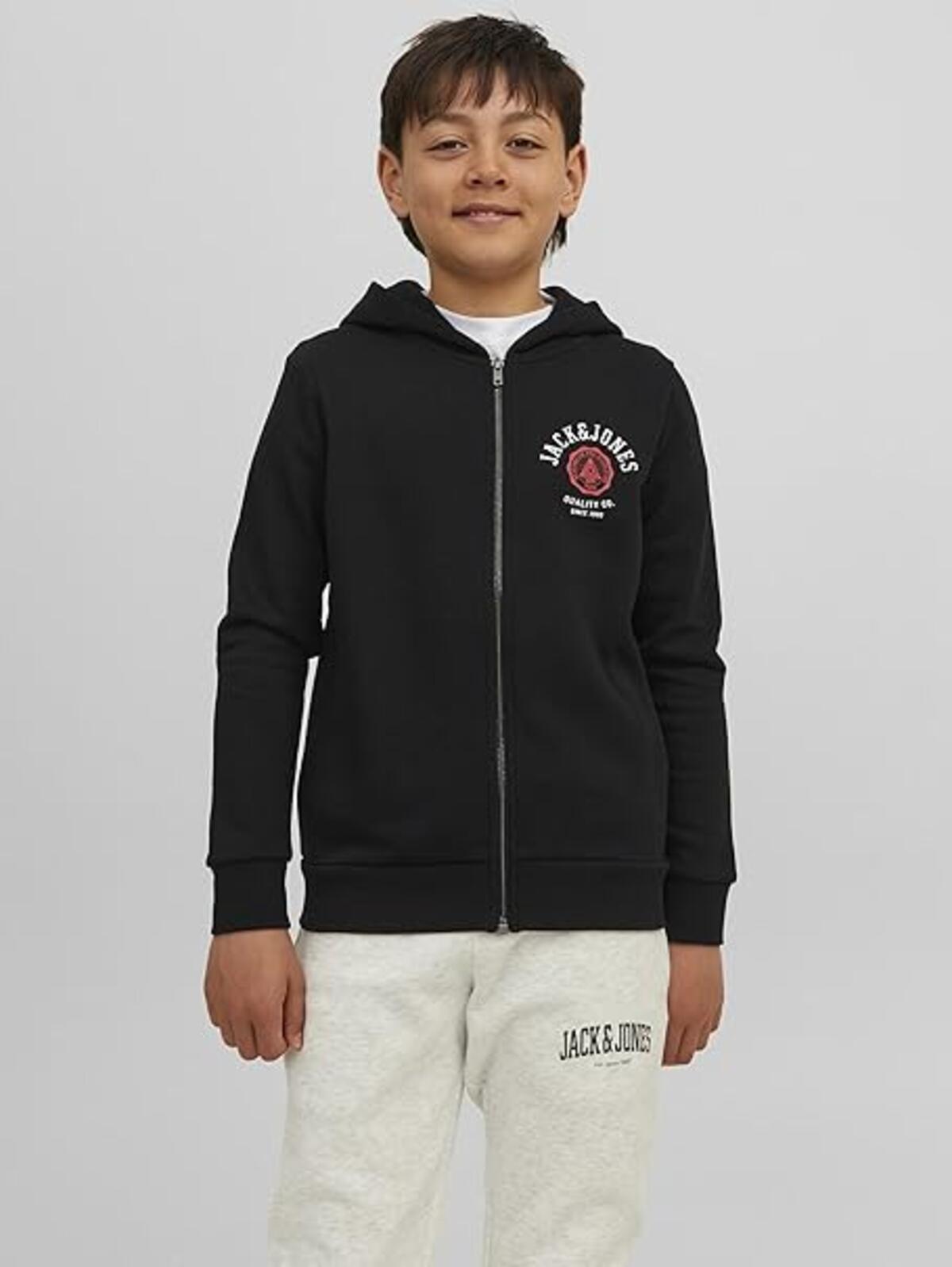 Jack&Jones Junior Sweatshirt Erkek Çocuk 12218049 Siyah