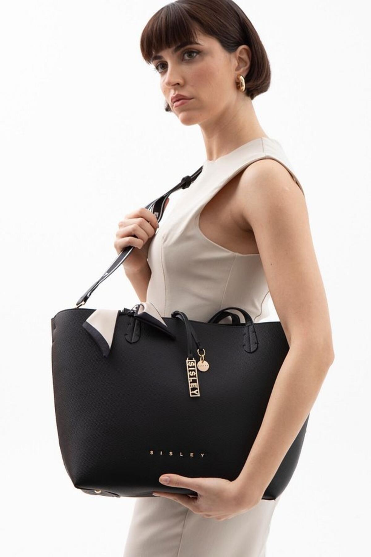 Sisley Kadın Kadın Kol Çantası SLY_188 Siyah