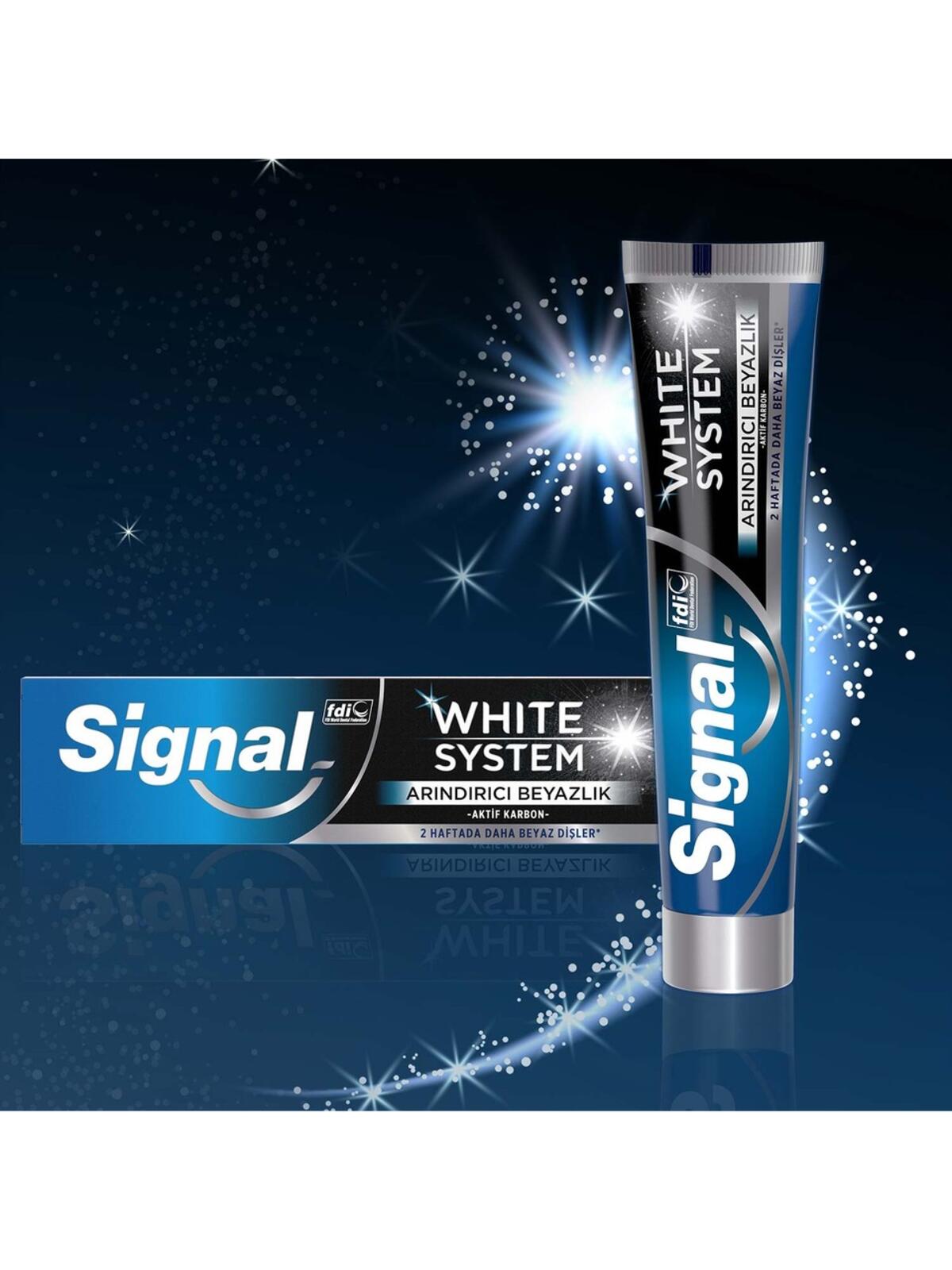 Signal Diş Macunu White System Arındırıcı Beyazlık 75Ml