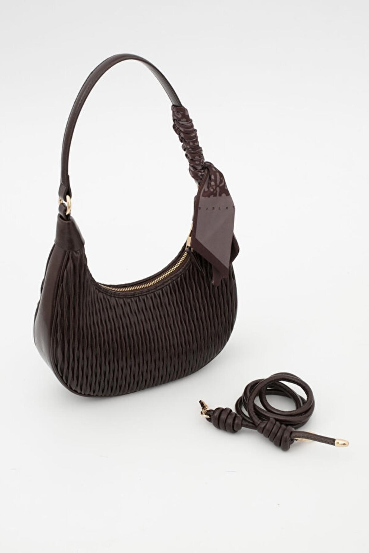 Sisley Kadın Kol Çantası SLY_292 Kahve