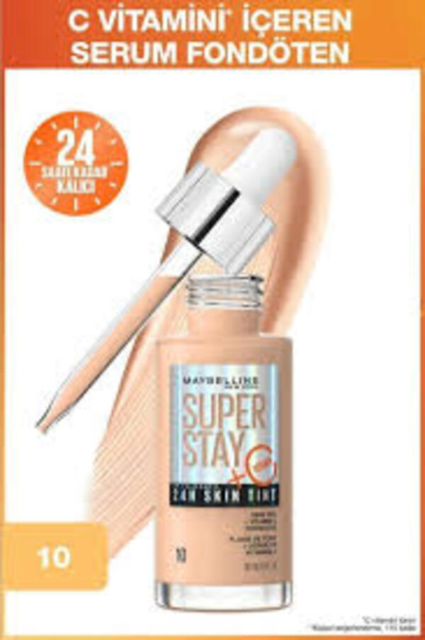 Maybelline Fondöten Superstay 24H Skin Tint No:10