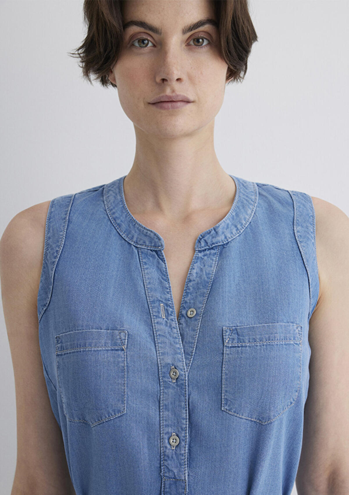 Mavi Elbise Suzy M130317-89756 Açık Mavi L