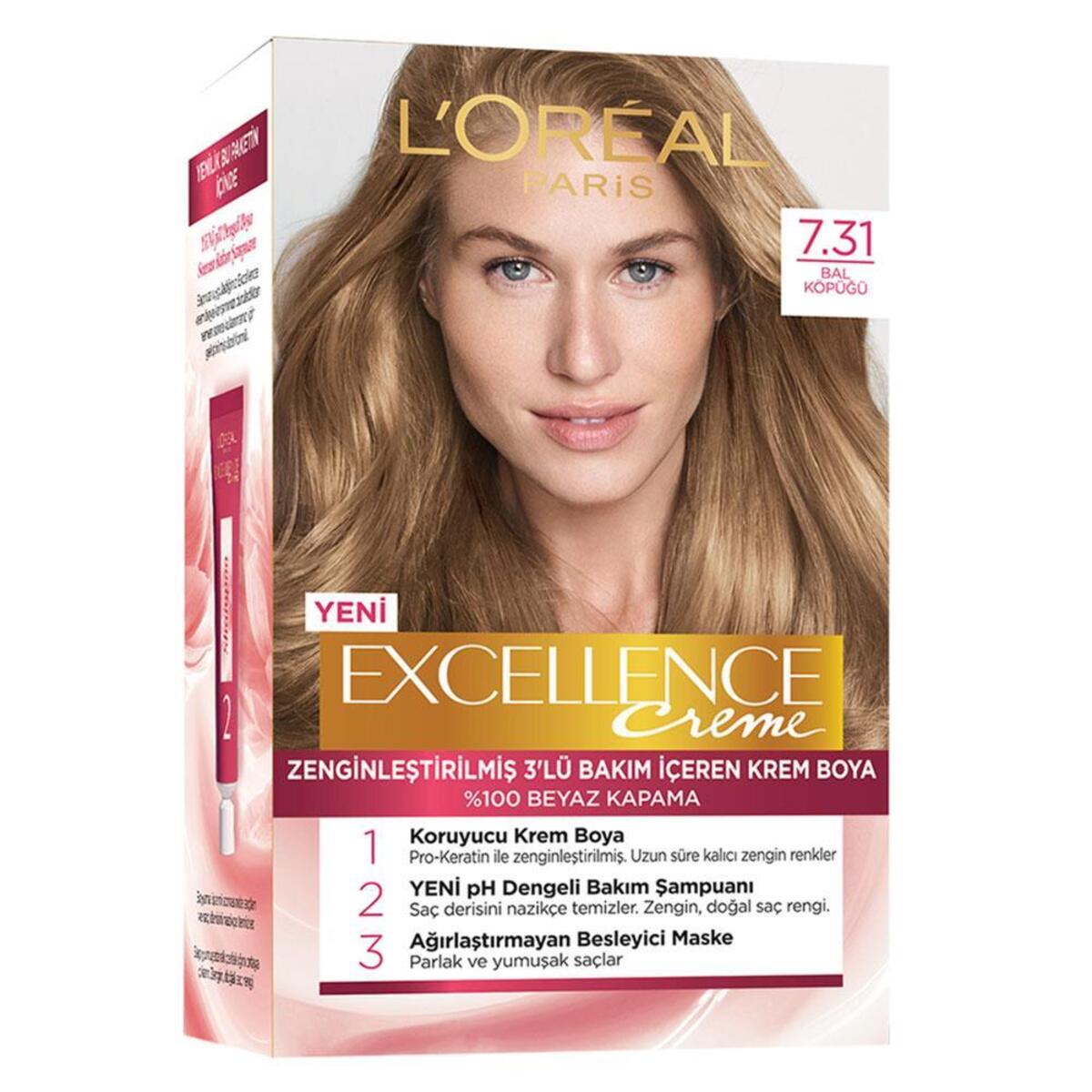 Excellence Saç Boyası No:7.31