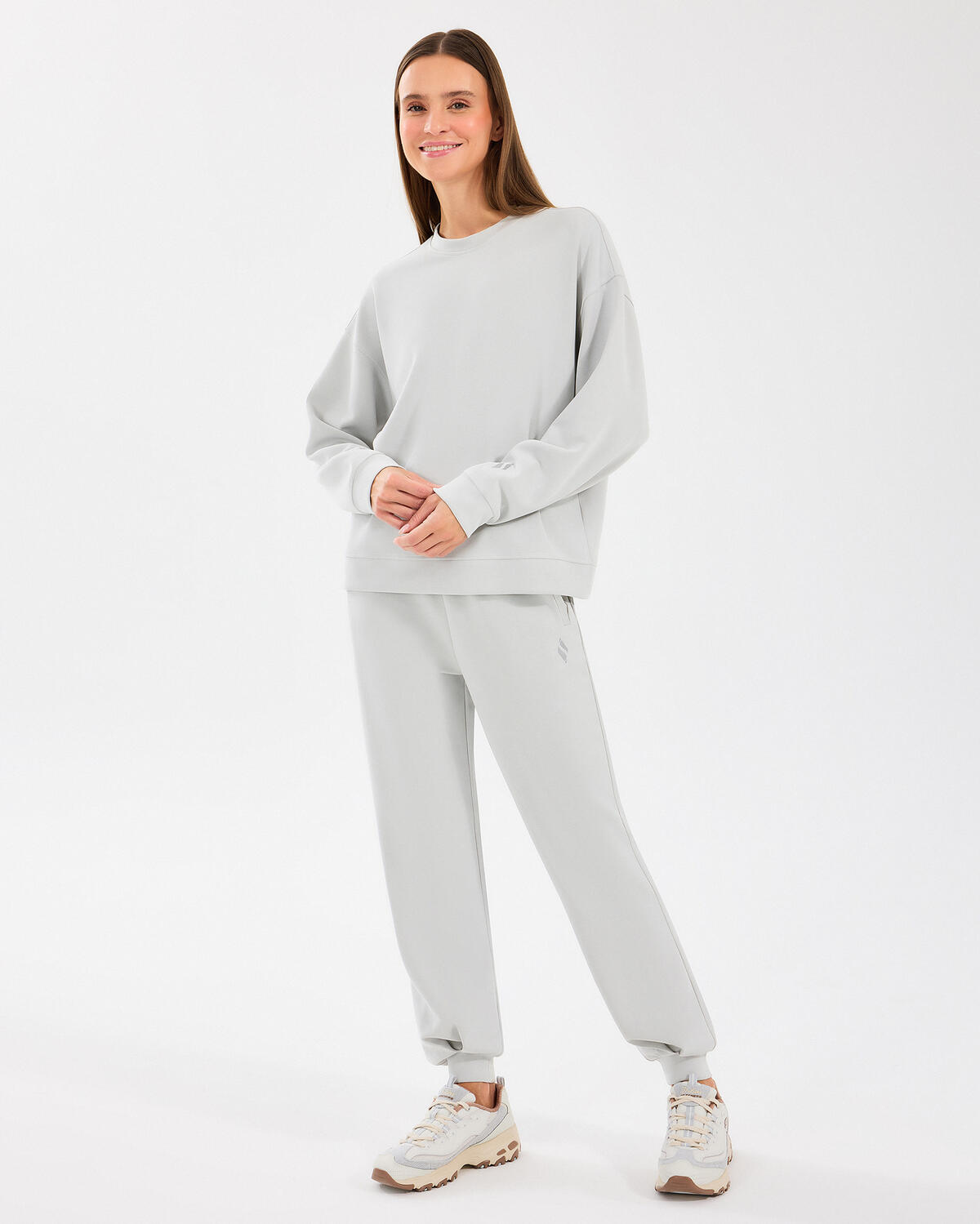 Skechers Lounge Jogger Sweatpant S2510056-035 Gri