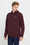 Lee Sweatshirt Kapüşonlu L80YRY74 Bordo