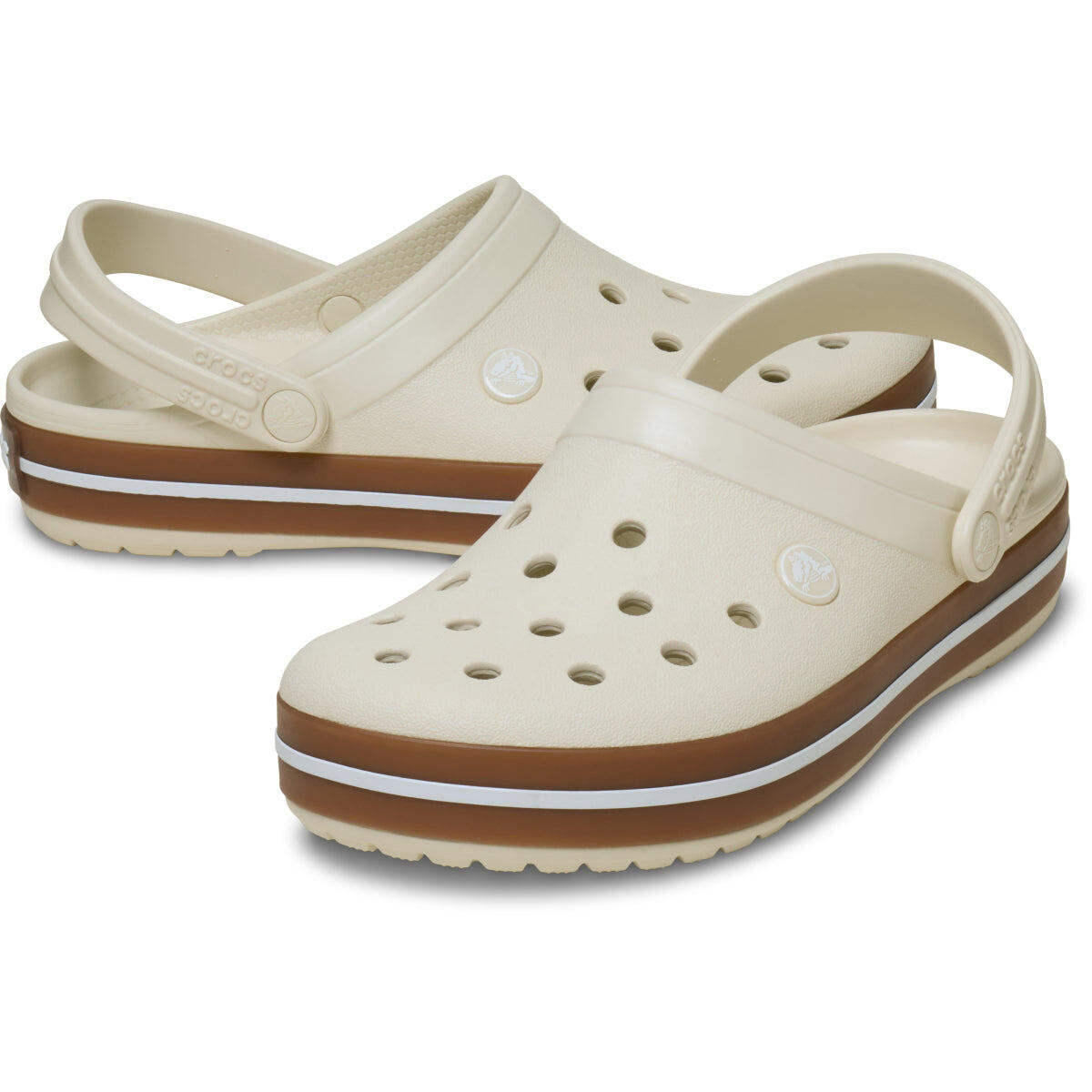 Crocs Crocband Gum Clog 212756_2MD Summit White