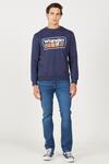 Wrangler Sweatshirt W646H1114 Lacivert