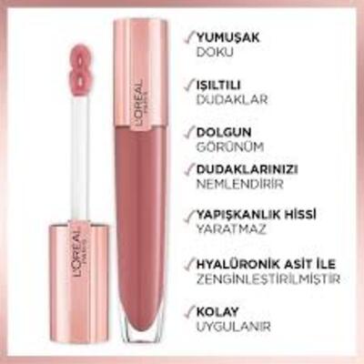 Loreal Paris Dudak Parlatıcısı Brilliant Signature Plump 412 (Dy)