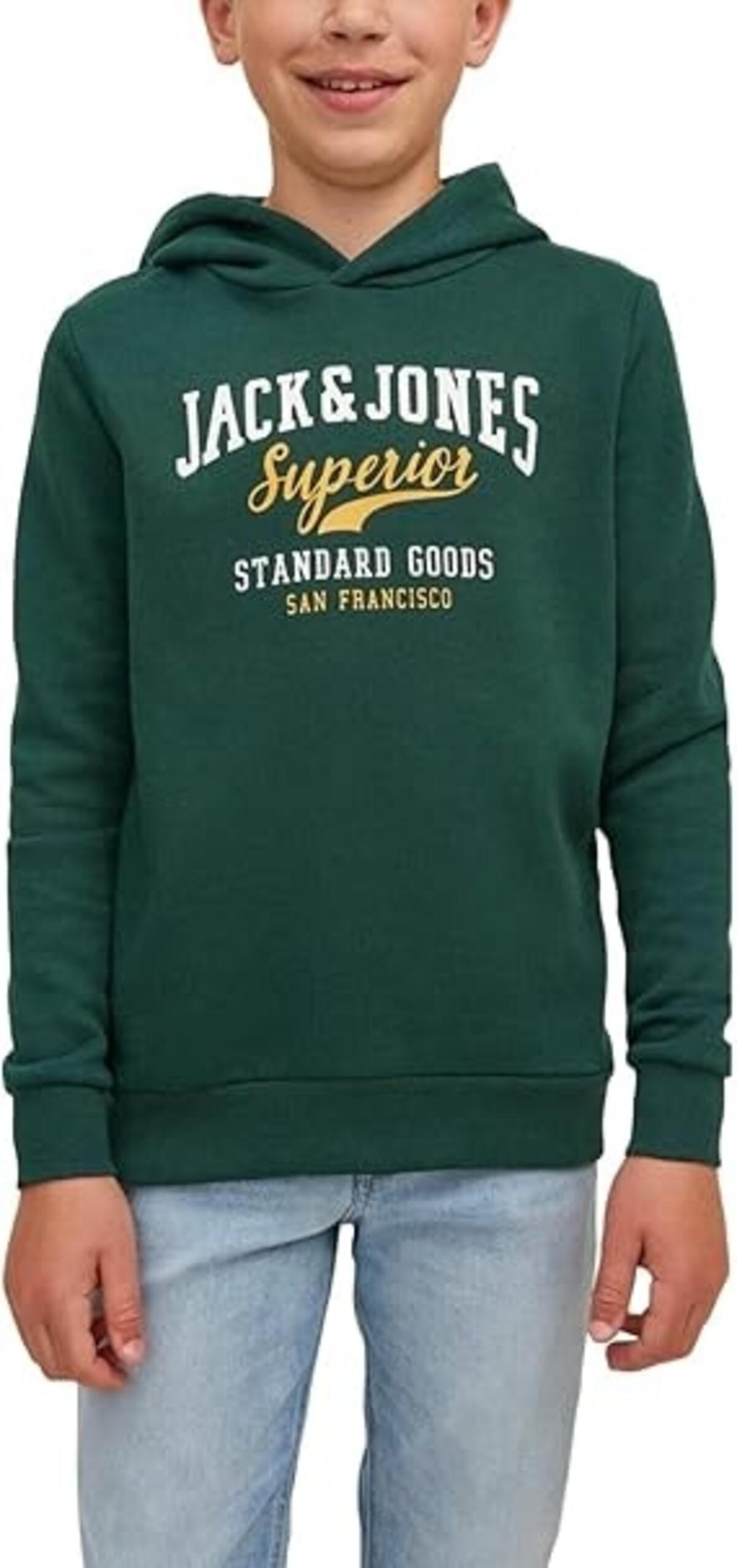 Jack&Jones Sweatshirt Erkek Çocuk 12212287 Yeşil