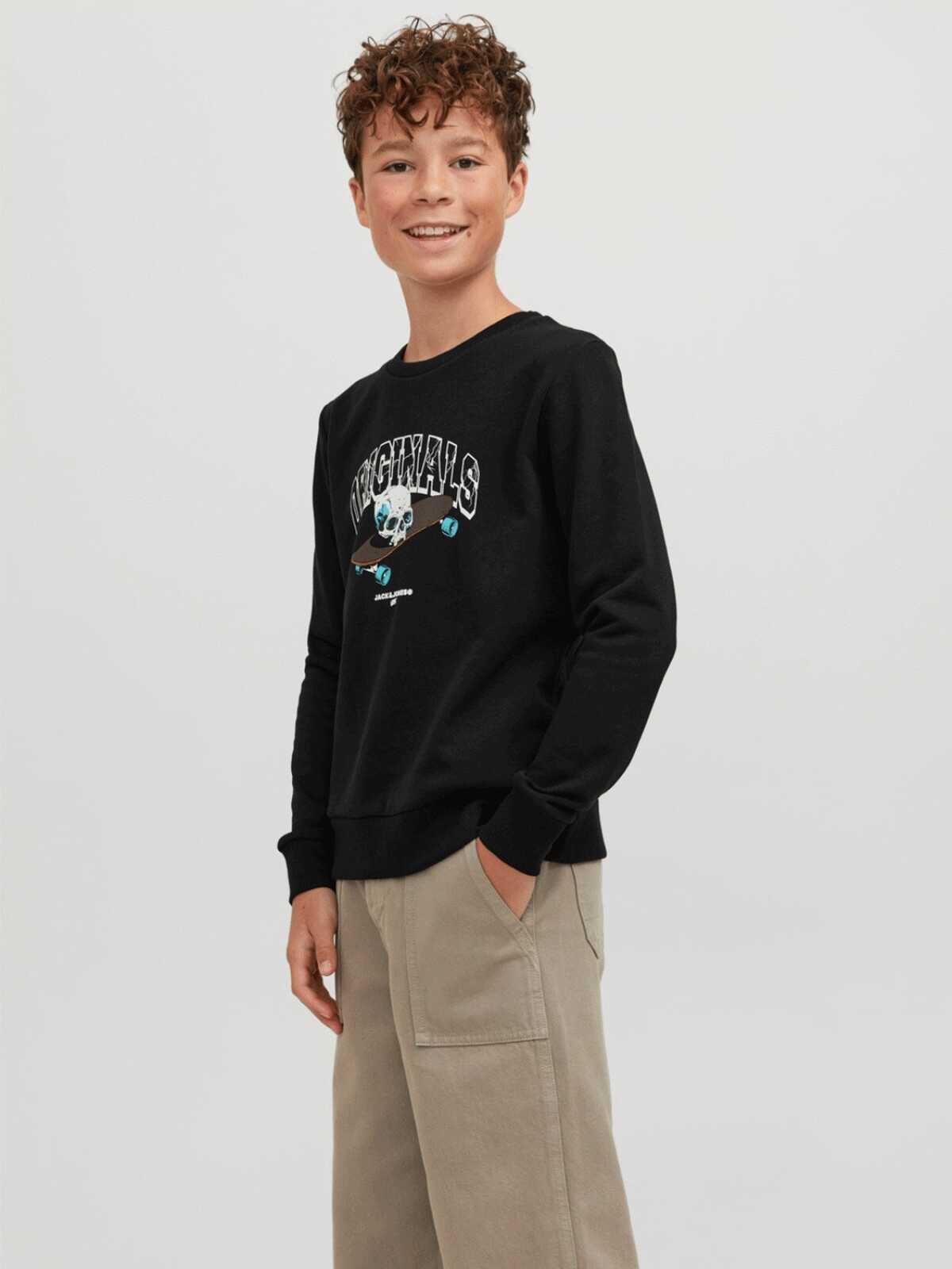 Jack&Jones Junior Sweatshirt 12247870 Siyah