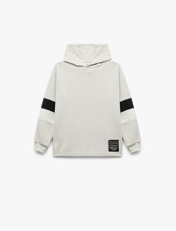 Koton Sweatshirt Erkek Çocuk 6WKB10205TK Gri