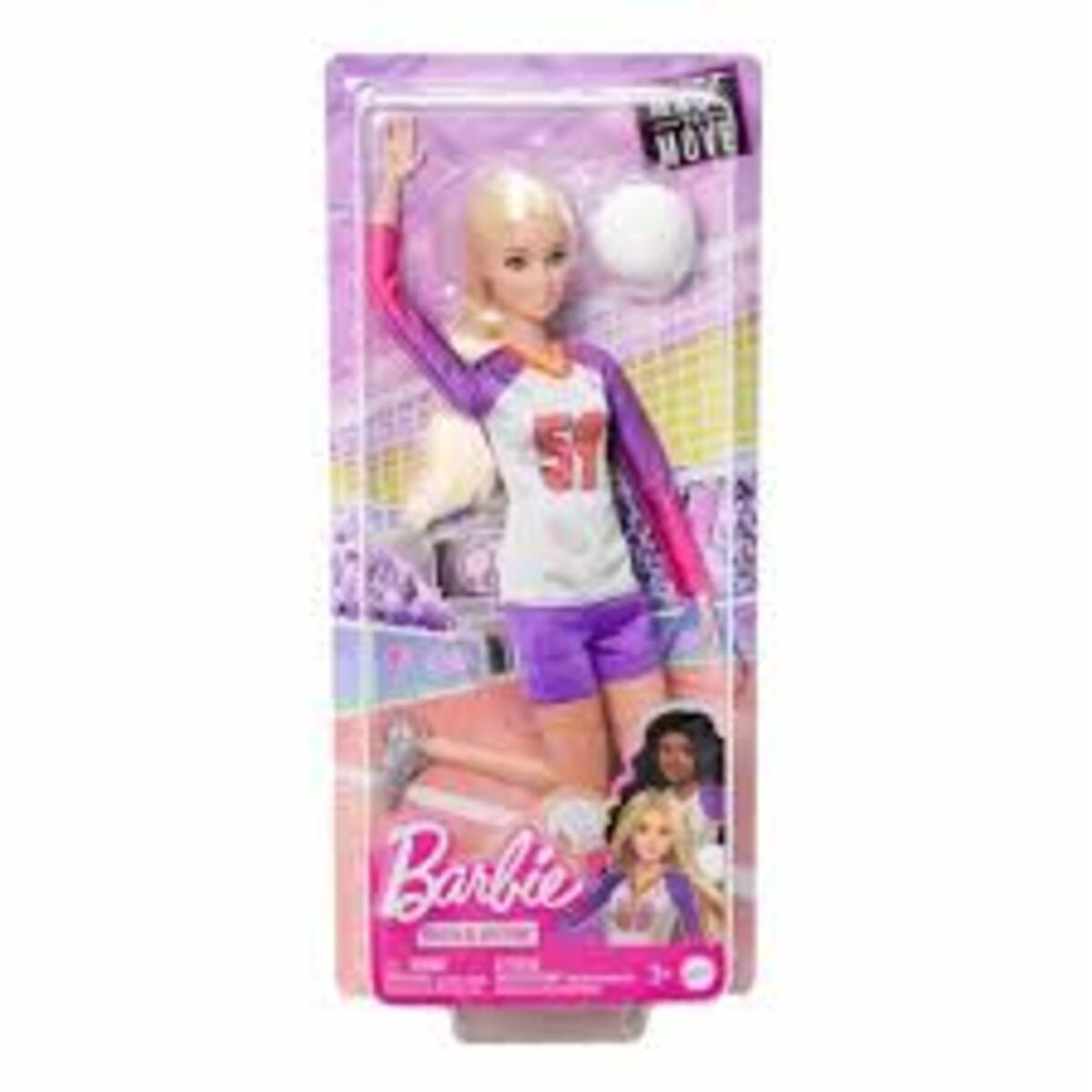 Barbie Sporcu Bebekler Voleybolcu MTL-HKT72