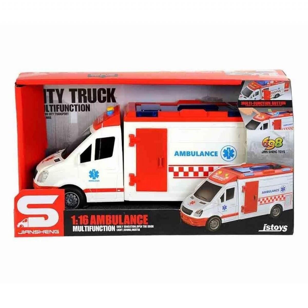 Ceren Toy Ambulans Işıklı Ve Sesli CTOY-JS126