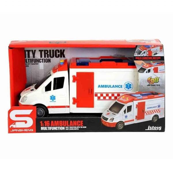 Ceren Toy Ambulans Işıklı Ve Sesli CTOY-JS126