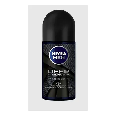 Nivea Erkek Roll-On Deep Dimension 50Ml (Dy)