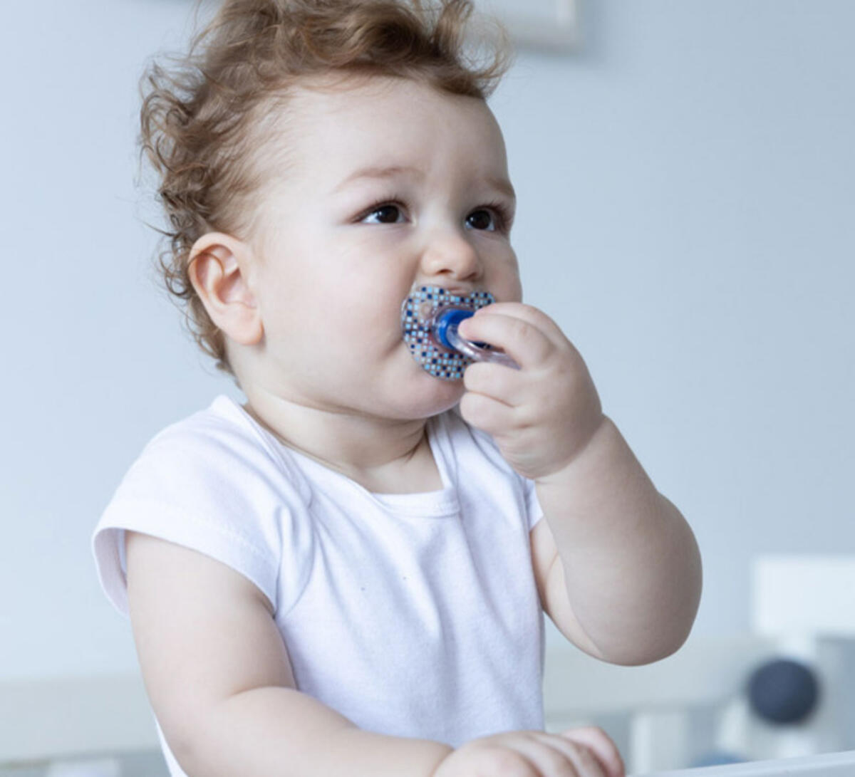 Wee Baby Emzik Damaklı Şeffaf Desenli No:2 RB837
