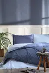 Özdilek Nevresim Takımı Çift Kişilik Ranforce Colourist Indıgo-Gök Mavisi
