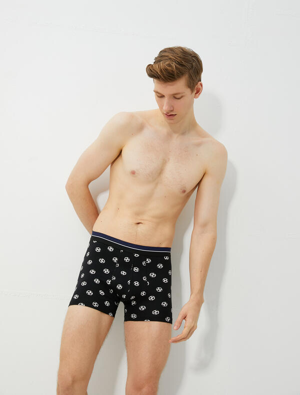 Koton Boxer 3Lü 3SLM90023MK Siyah