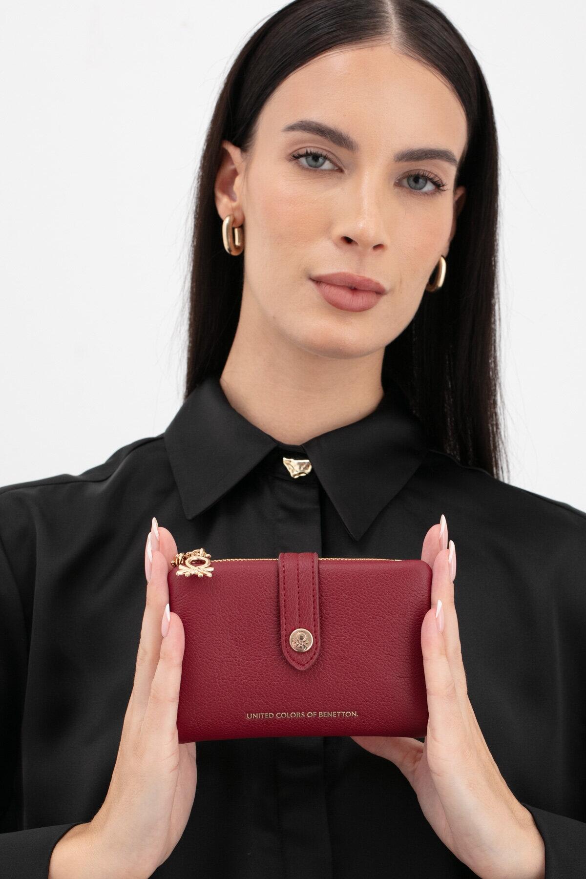 United Colors Of Benetton Kadın Cüzdan BNT_1630 Bordo