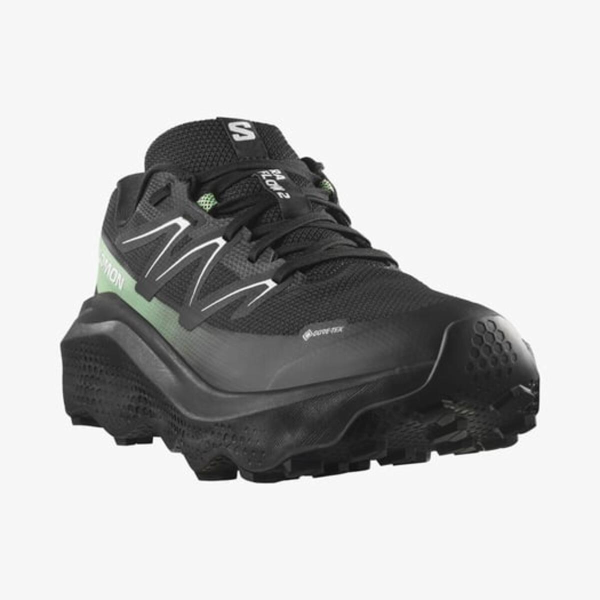 Salomon Ultra Flow 2 Gore-Tex L47981400 Siyah/Siyah/Nane Yeşili