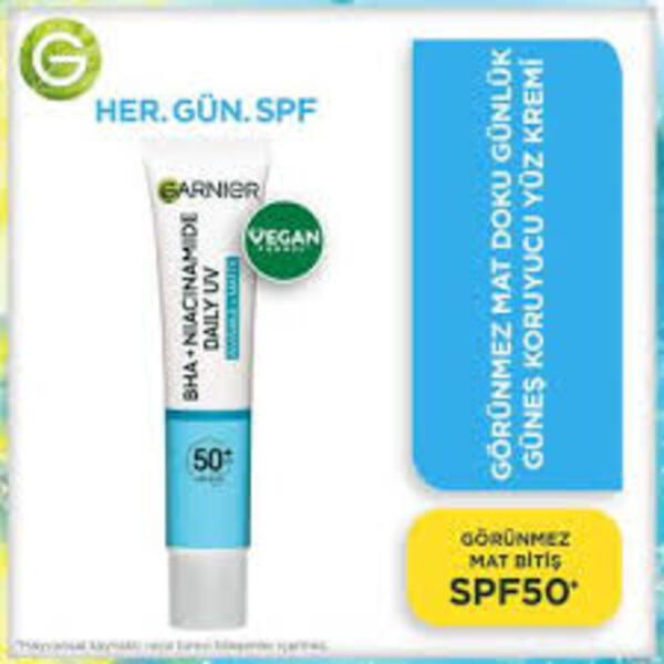 Garnier Yüz Kremi Niacinamide Daily UV Fluid 40Ml