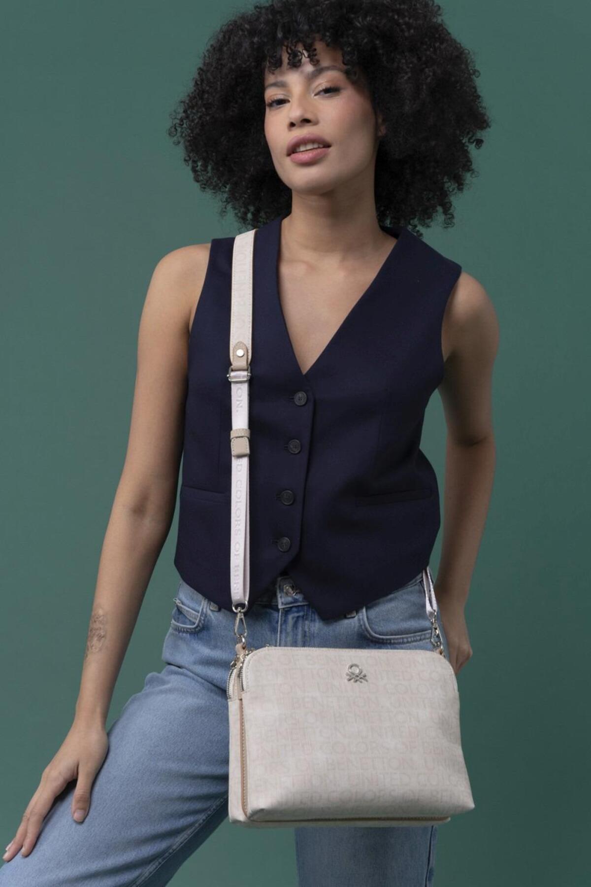 United Colors Of Benetton Kadın Çanta Bnt_1275 Bej