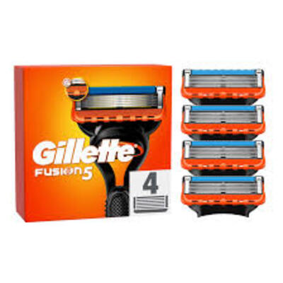 Gillette Traş Bıçağı Fusion 5 Yedek 4Lü (Dy)